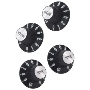 Witch Hat Knobs Top Hat Knobs Tone Volume Control Knobs for Electric Guitar Bass Amplifier Effect Pedal