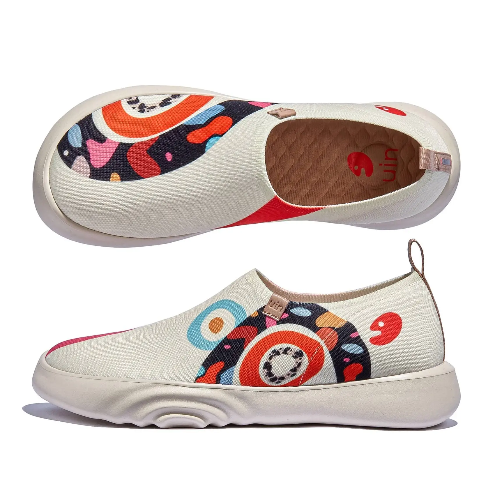UIN Toledo XV Art Travel Shoes For Women-Sweet Donuts