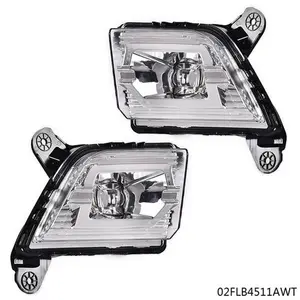LED Fog Lights Lamp Clear Fit For 2019-2022 Chevy Silverado 1500 Generation New