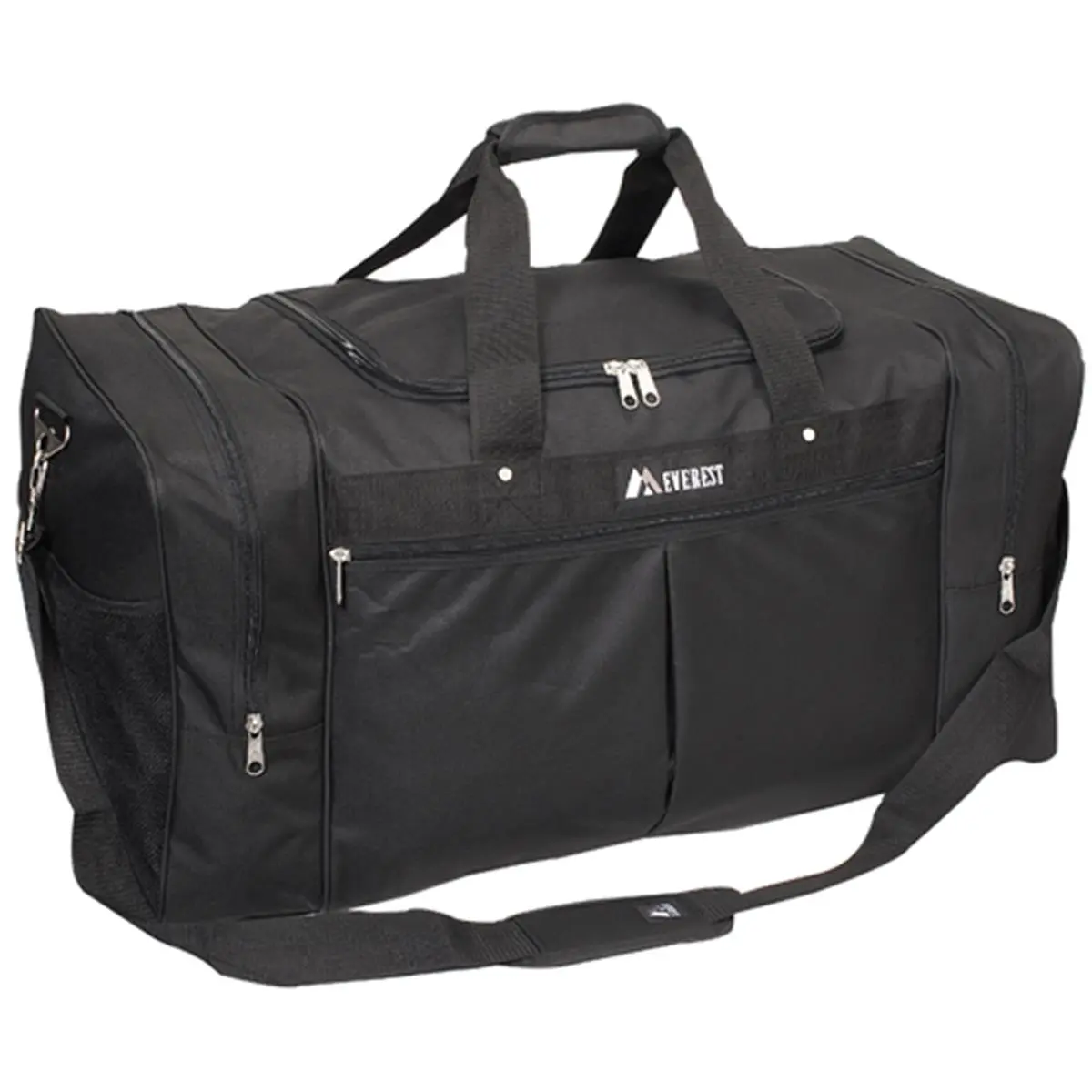 212 MAIN Everest 30 in. 600 Denier Polyester Travel Duffel Bag, Large Capacity Luggage with Clamshell Top, Zipper Closure, Durable Construction