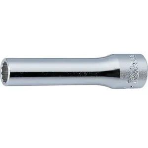 Ko-ken 2305A-1/8 Hex 1/4"Sq. Drive 12 Point Socket 1/8 Inch, L.50 mm