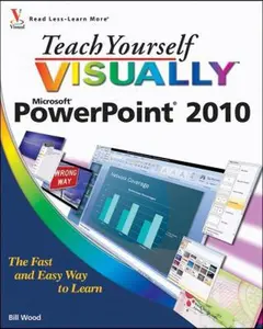 USED-Teach Yourself Visually Powerpoint 2010 by William Wood (Paperback)