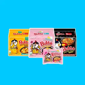 Samyang Buldak Ramen Pack buk dakra Spicy Food Instant Cheese Noodle Chicken Flavor