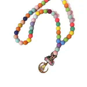 Customizable Beaded Lanyard with Your Choice of Design