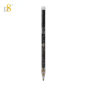 D8 Transparent Stylus Pen, Magnetic Wireless Charging Stylus Pen, Tilt Sensitive Palm Rejection Stylus Pen for iPad 2018 & Later Model