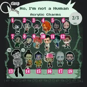 No, I'm not a Human Acrylic Charm