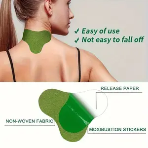 30pcs Neck Support Patches, Easy-To-Apply & Remove, Suitable for All Skin Types, Pain Relief, Comfortable Wear, Daily Use