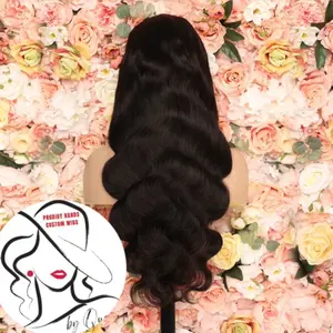 Aura 28” Body Wave Human Hair Wig with 13x4 Frontal