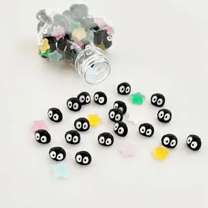 Jar of Resin Soot Miniatures for Desk & Home &Car Decor Ornaments DIY Craft Super Cute Tiny Soot Figures  Room Decor DIY Crafts