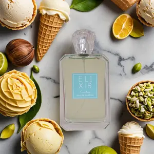 Elixir Holiday Gift for Loved Ones Ladies EDP 3.4oz KAY L.A. Perfume with Ice Cream & Nut Accents