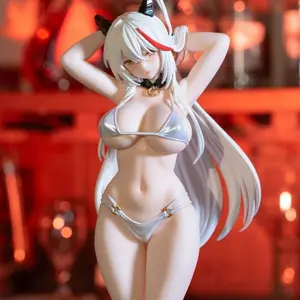 Egil Premium Blue Line Swimsuit Model, Eglise Handmade Anime Action Figure, Beautiful Girl Display Piece, No Choking Hazard, Ca Prop 65 Compliant