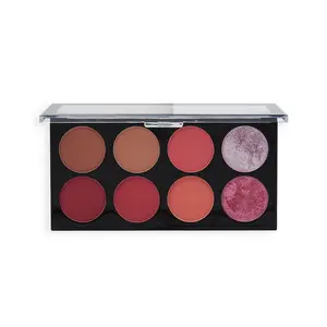 Ultra Blush Makeup Palette, Bronzer & Highlighter, Includes 8 Shades, Gluten free, Vegan & Cruelty Free, Sugar & Spice, 13g Powder Matte