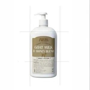 Ipanema & Belleza Goat Milk & Honey Blend Body Lotion - Creamy Hydrating Formula with Almond Vanilla - Paraben Free Gluten Free - 770g Scent Daily