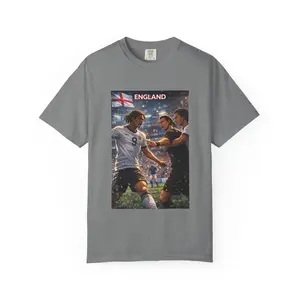 ENGLAND Soccer Quarrels-Unisex Garment-Dyed T-shirt