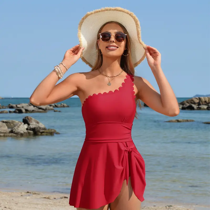 white christmas dresses Cute Blue Gingham Ruffle Two Piece Kawaii Swimsuit with Skirt – The Kawaii  Factory