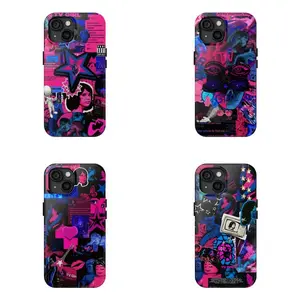 TV Girl Phone Case, Retro Style for iPhone & Samsung, Ideal Gift for Indie Music Fans, Touch Phone Case,  Suitable for iPhone 17-11 Pro Max/Plus and  Samsung Galaxy S23-25