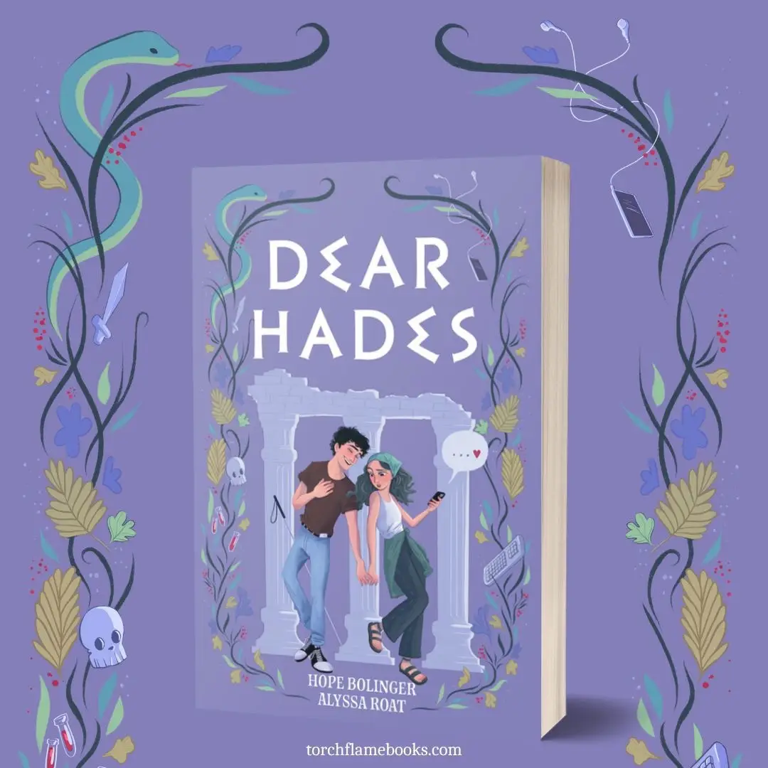Dear Hades by Alyssa Roat and Hope Bolinger - Paperback Signed by Alyssa Roat - A Mythically Funny Romantic Comedy romance books