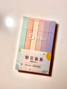 Pastel highlighters pack of 6