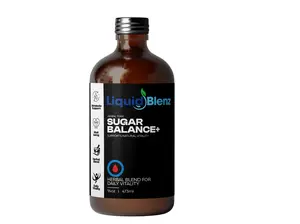 LiquidBlenz Sugar Balance+ Herbal Tonic | Traditional Botanical Blend for Daily Wellness Routine