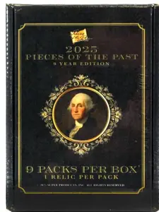 Pieces of the Past 9 Year Collection Hobby Box (Super Break 2025) 9 Pack Boxes with Unique Items for Collectors