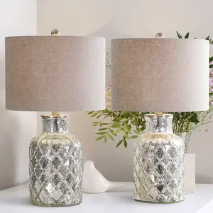 JONATHAN Y Alvord LED Glass Table Lamp , for bedroom, living room, foyer, hallways, dining room, dorms JONATHAN Y Alvord LED Glass Table Lamp , for bedroom, living room, foyer, hallways, dining room, dorms