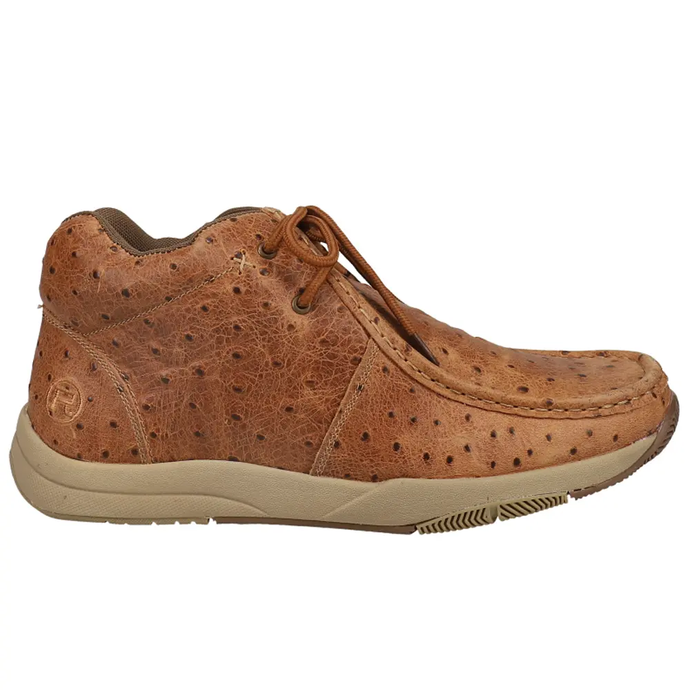 ROPER Mens Clearcut Round Toe Chukka Casual Boots Ankle - Brown