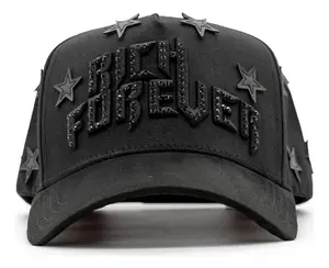 Barbas Hats “Rich 4Ever Edition” Limited Snapback Cap – Premium Streetwear Baseball Hat with Embroidered Forever Rich Logo for Men & Women