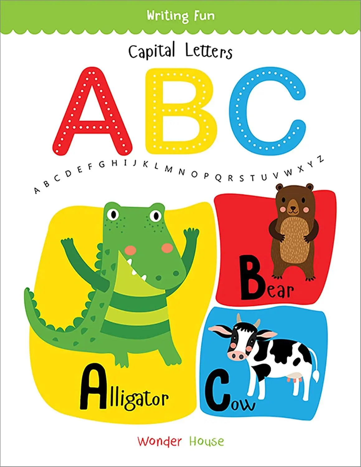 Capital Letters ABC: Write and practice Capital Letters A to Z book for kids(Writing Fun)