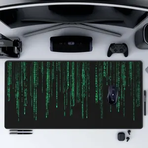 Matrix Binary Code - Gaming | Work Desk Mat, Desk Mat, PC Accessories.