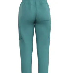Teal scrub pants