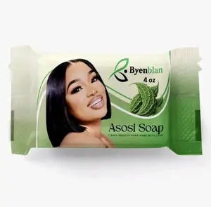 Asosi Soap 6oz – Natural Herbal Body Soap for Face & Skin Care, Handmade Cleansing Bar