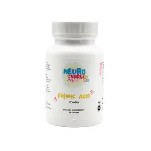 Folinic Acid Powder Dietary Supplement 306 Grams US Attribute