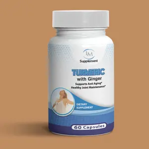 Turmeric With Ginger Natural Supplement Healthcare Fitness