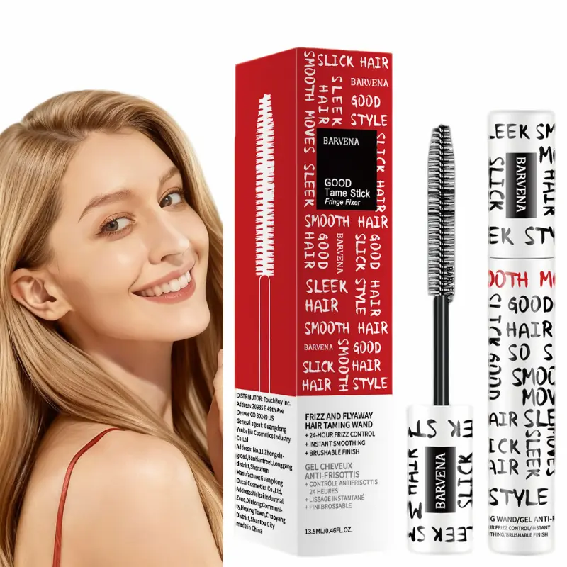 Women's Scented Flyaway Hair Taming Wand, High Performance Wax-Free Finishing Gel for Frizz Control, Smooth Sleek Juicy Baby Scent Haircare - 13.5ML, Flyaway Hair Tamer