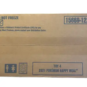 Pokémon - 25th Anniversary McDonald’s 2021 Pokémon Happy Meal Toy 4 Case (x1)