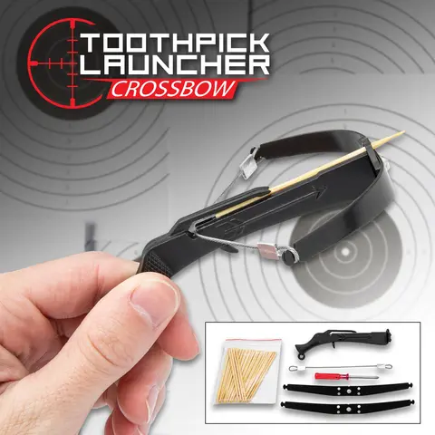 Toothpick Launcher Crossbow