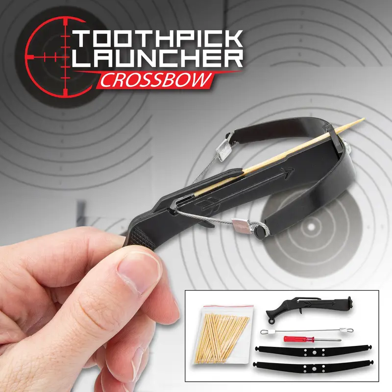 Toothpick Launcher Crossbow