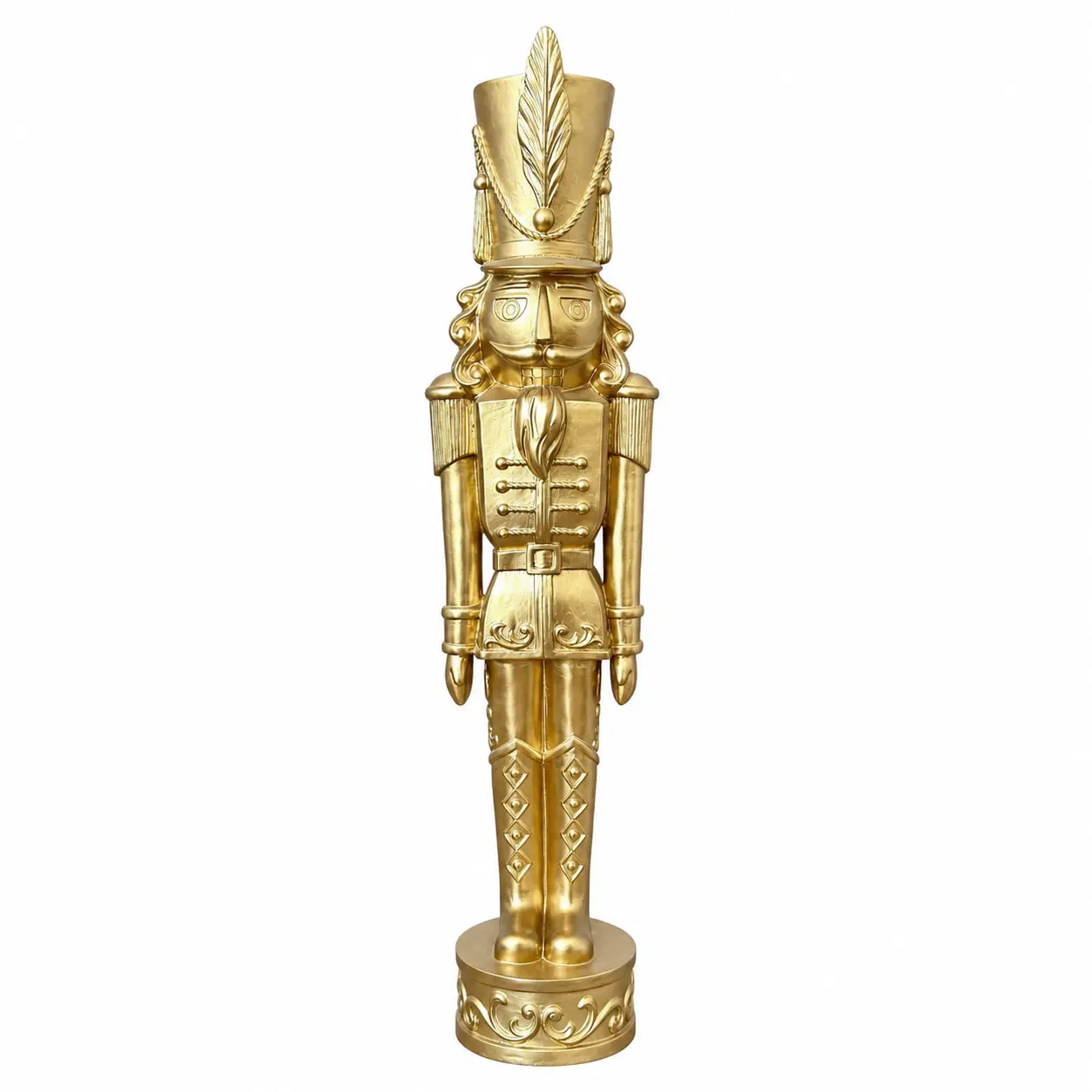 37 Inch Decorative Christmas Nutcracker -  Gold