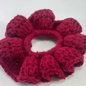 Burgundy Scrunchie