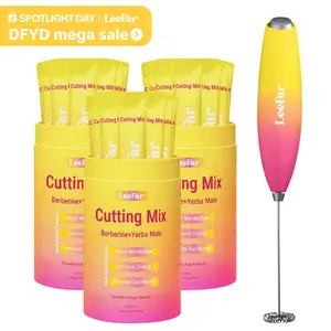 【Buy 3 Get 1 Gift Free】LeeFar Cutting Drink Mix | Strawberry Açaí Flavor | 3 Packs (90 Servings)