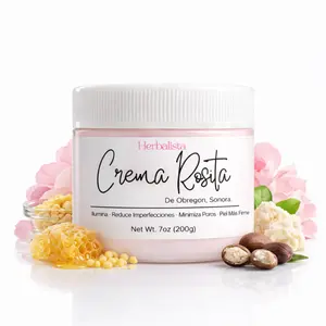 Crema Rosita Face Cream 200g (7oz) – La Original de Obregón, Sonora – Hydrating & Nourishing Facial Moisturizer with Rose, Shea Butter & Beeswax – Soft, Radiant Skin Glow