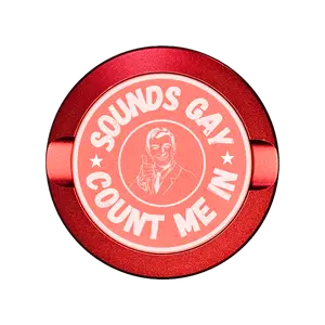 Sounds G@y I'm In-My Tyn Co. Custom Aluminum ZYN Tyns for ZYN Pouches Waterproof and Airtight, 2 Compartments!