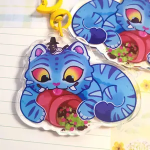Kpop Derpy Tiger keychain || 2.5" acrylic keychain