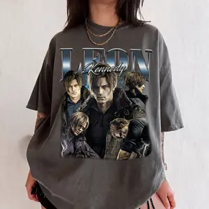 Limited Leon Kennedy Shirt, Resident Evil Requiem Shirt, RE9 Requiem Shirt Fan, Unisex Shirt, Gift For Man And Woman
