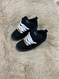 Men's Casual Shoes, Size 49, Canvas Sneakers, Non-Slip Durable, Round Toe, Lace-Up, All-Season, Fashionable & Versatile