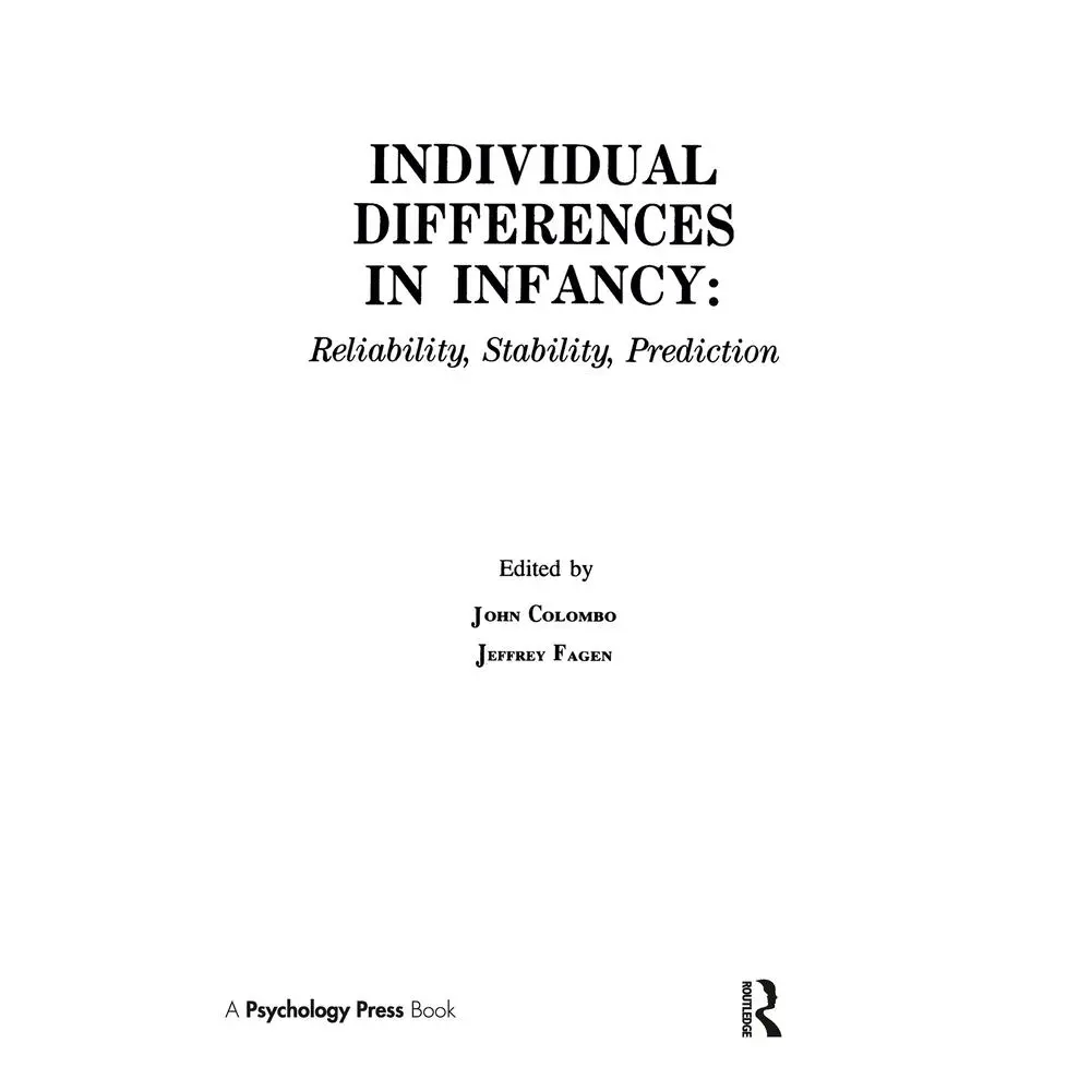 USED-individual Differences in infancy: Reliability, Stability, and Prediction (Hardcover)