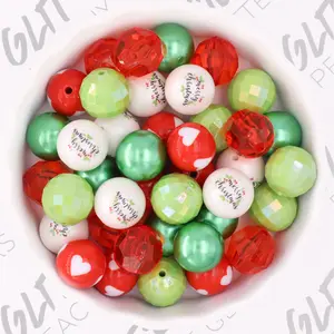 Merry Bright Gumball Beads - 55