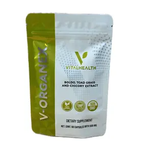 Suplemento V-ORGANEX para Hígado: Nutrientes Naturales, Nanotecnología, Bienestar Hepático - Dietary, Healthcare