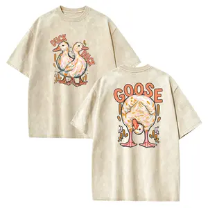 Funny Duck Duck Goose Shirt, Retro Goose Tee, Trendy Animal Shirt, Cute Duck Tshirt, Farm Animal Shirt, Viral TikTok Tee, Gift for Her