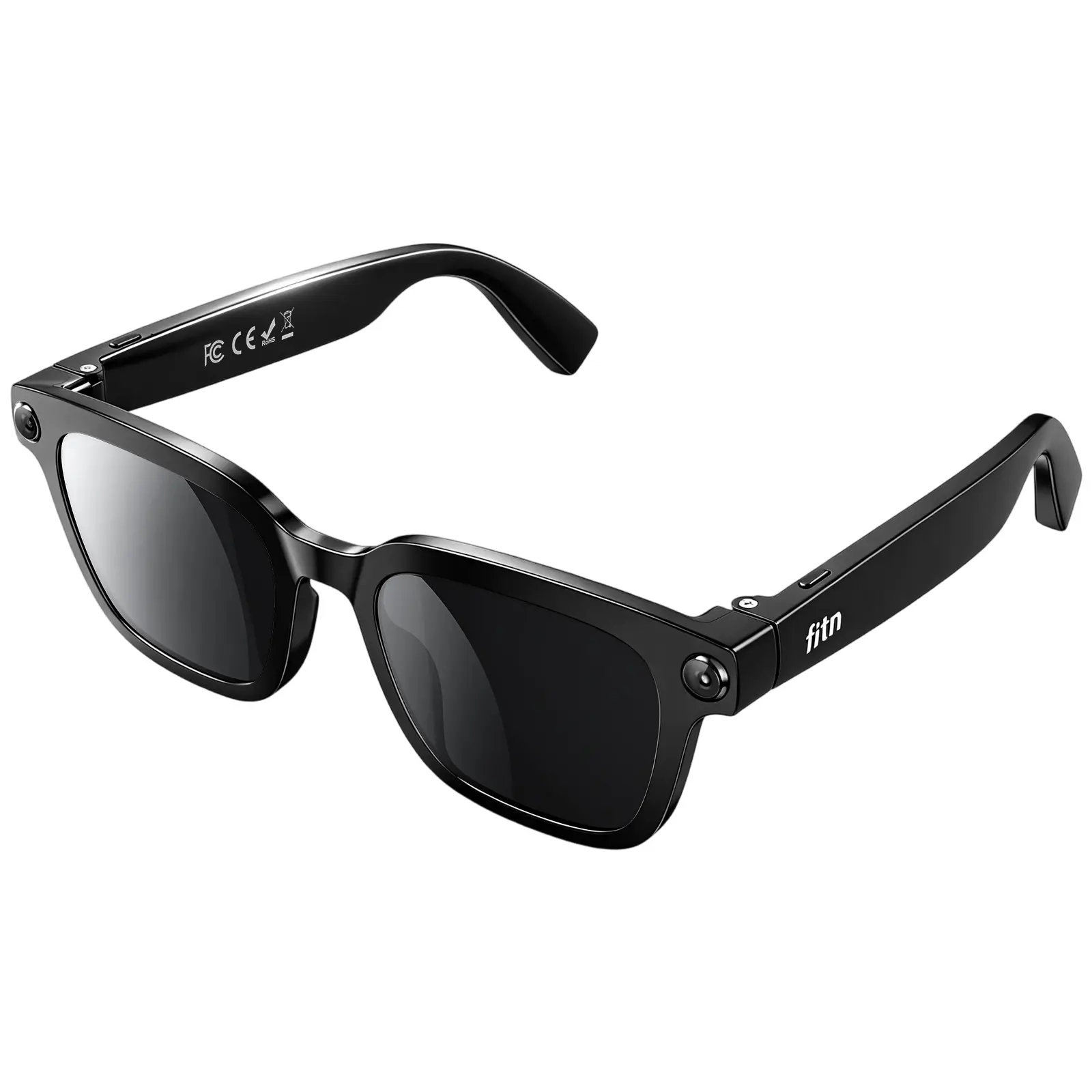 AI Smart Glasses, Video Recording, Real-Time Voice Translator, Open-Ear Audio, Bluetooth & Voice Assistant, Wearable Camera Sunglasses